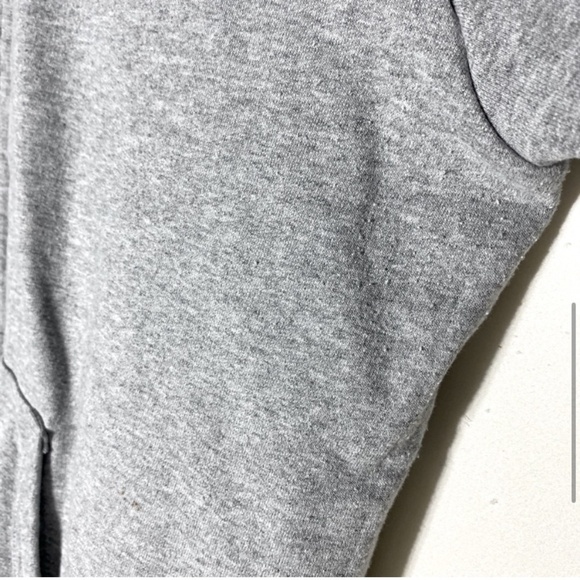 Gildan Heavy Blend Classic Grey Boyfriend Zip Hoodie L - Picture 7 of 14